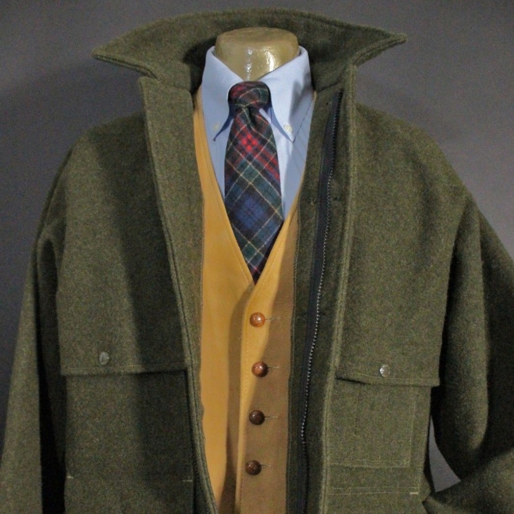 Vintage Filson Double Mackinaw Cruiser Jacket